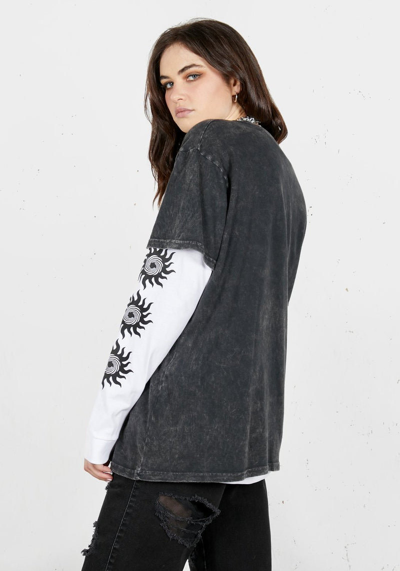 Butterfly Vintage Wash T-Shirt