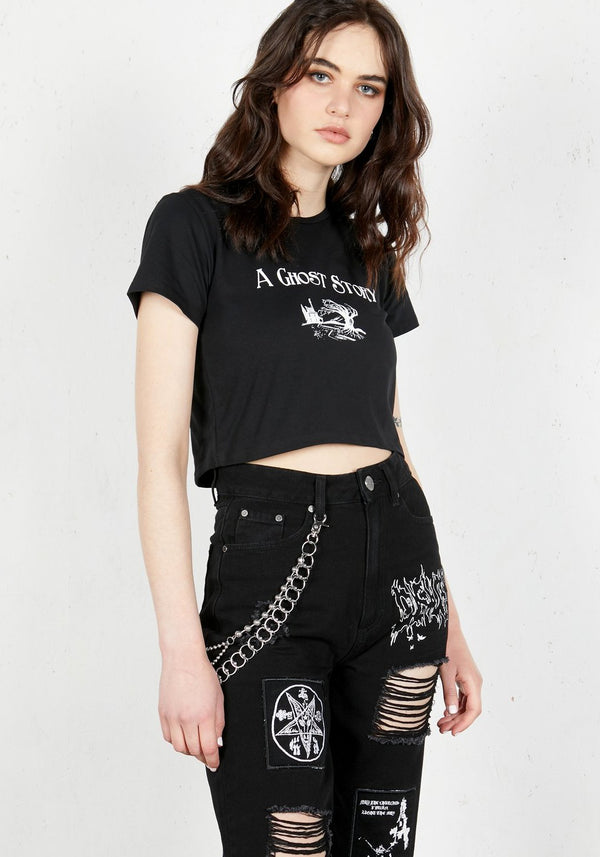 Ghost Story Crop Tee