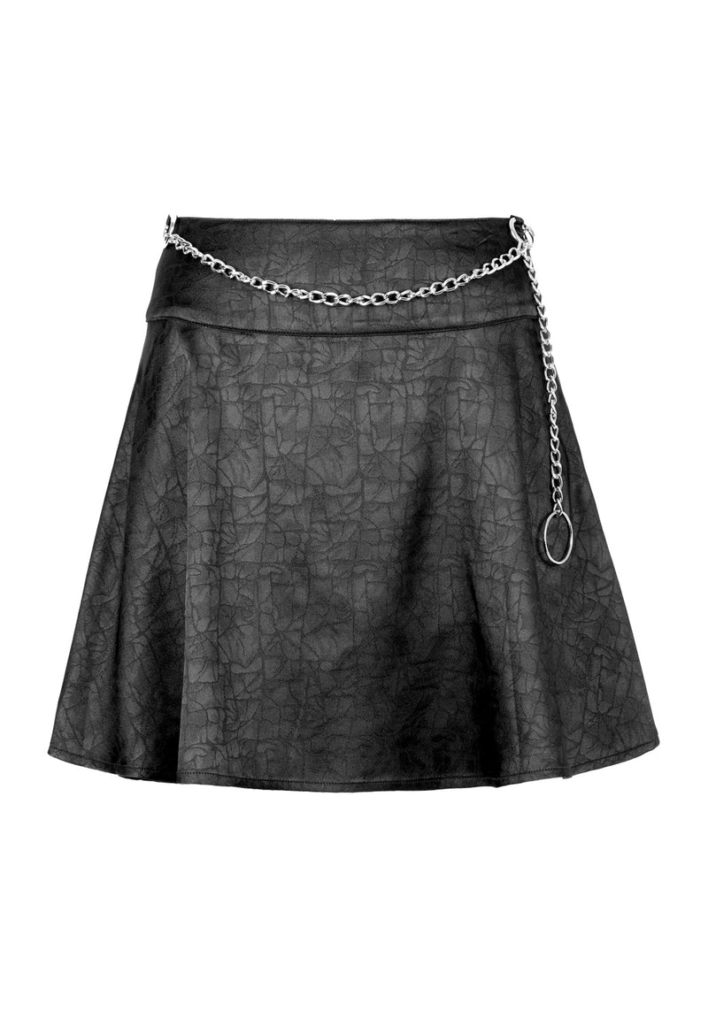 TABULARASA MINI SKIRT WITH BELT CHAIN