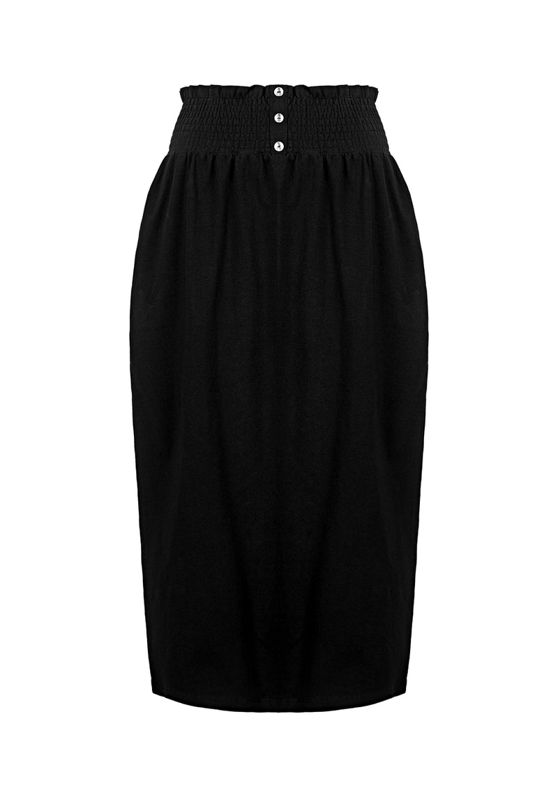 DOLLSOME JERSEY MIDI SKIRT