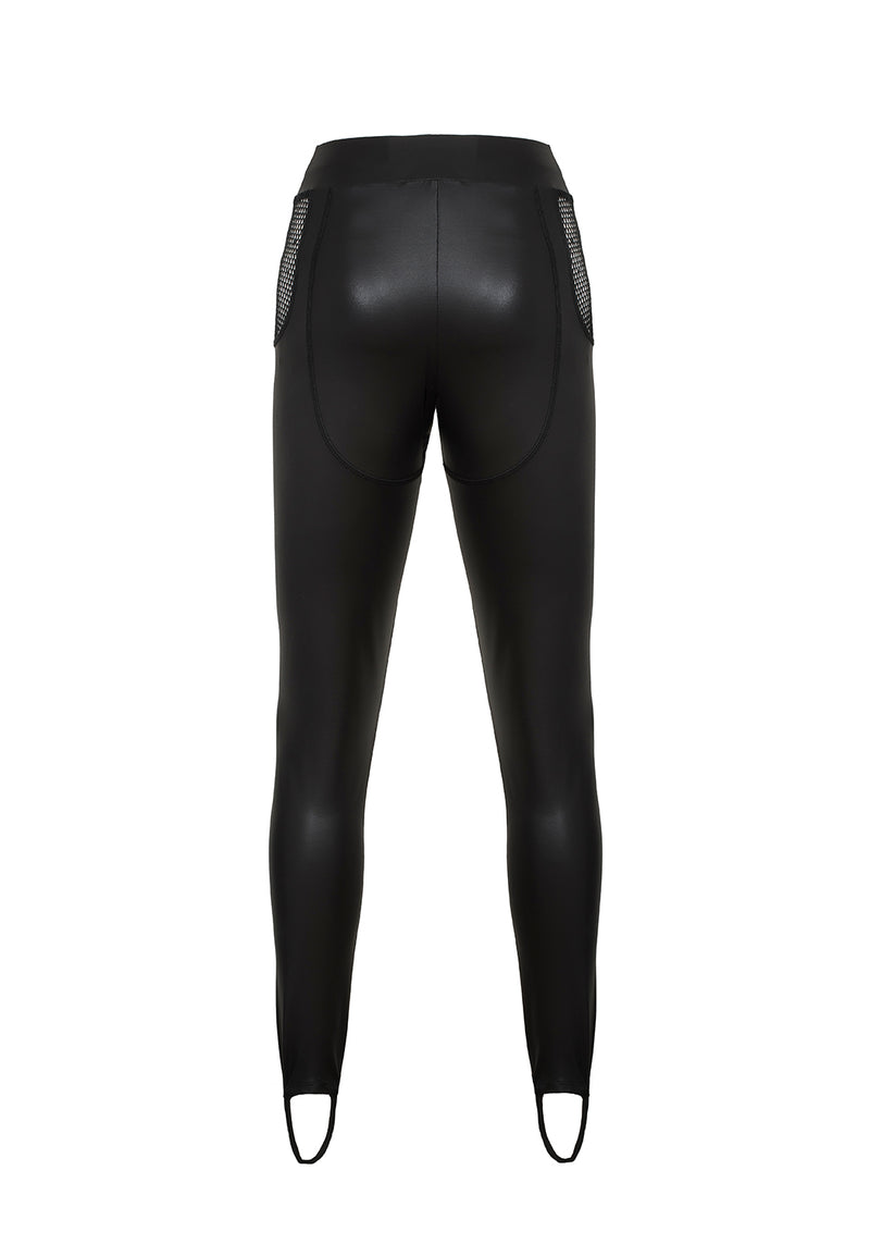 SCANDAL CHAPS PU LEGGINGS