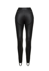 SCANDAL CHAPS PU LEGGINGS