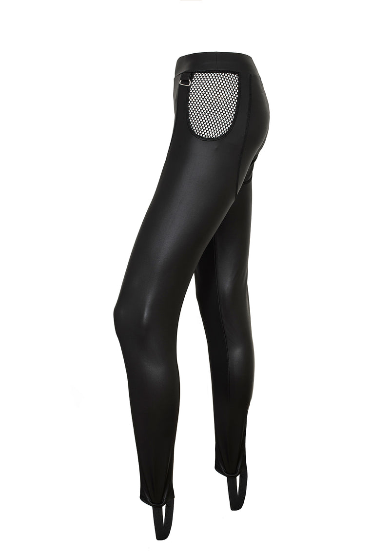 SCANDAL CHAPS PU LEGGINGS
