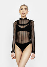 Solemn Ruffle Bodysuit