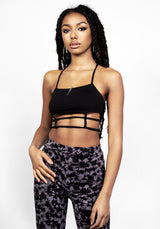 OBLIVION STRAPPY CAGED BRALET