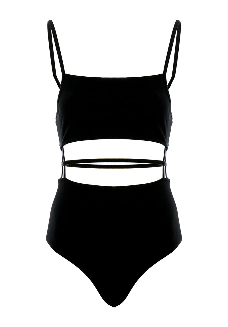 OBLIVION STRAPPY CAGED BODYSUIT
