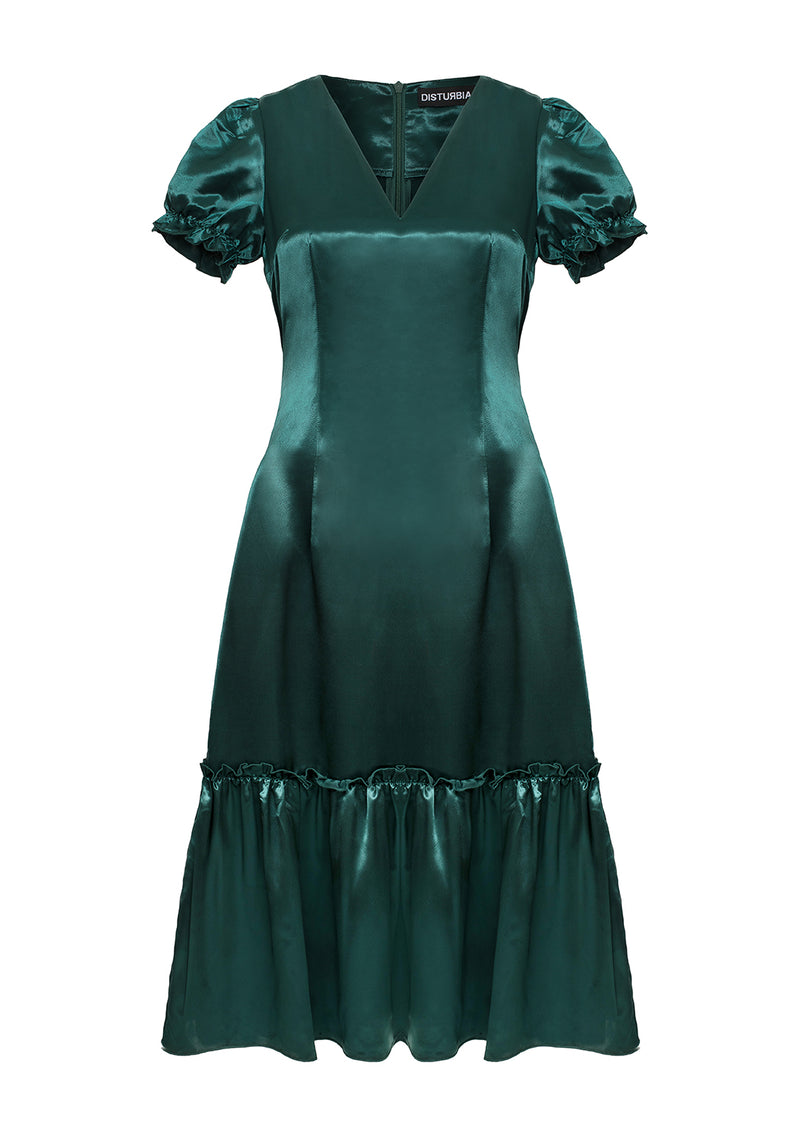 MOSS MIDI TIER DRESS