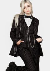 NIGHTMARE TAILORED FITTED BLAZER