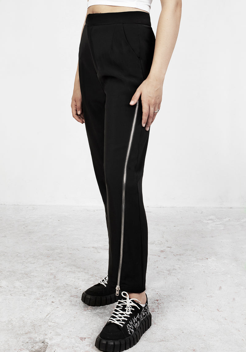 Proto Zip Up Tailored Trousers