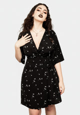 Blithe Kimono Wrap Mini Dress