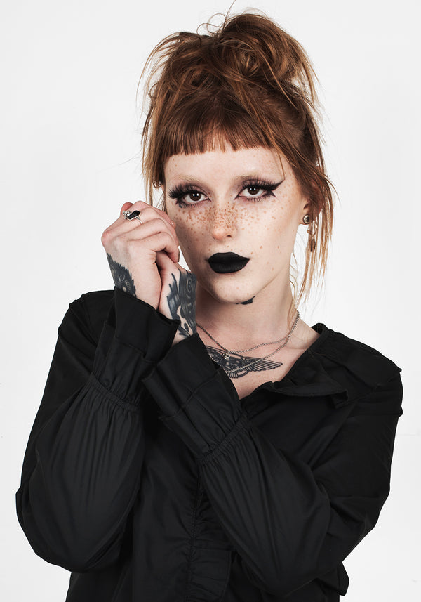 FANTOMETTE VOLUME SLEEVE BLOUSE