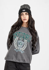 Disturbia College Oversized Sweater