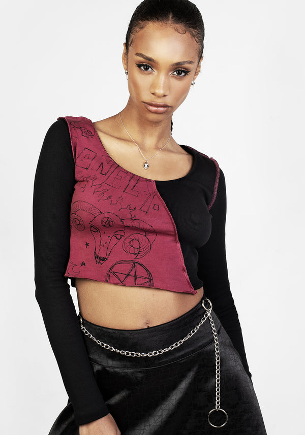 Paranoid Crop Top