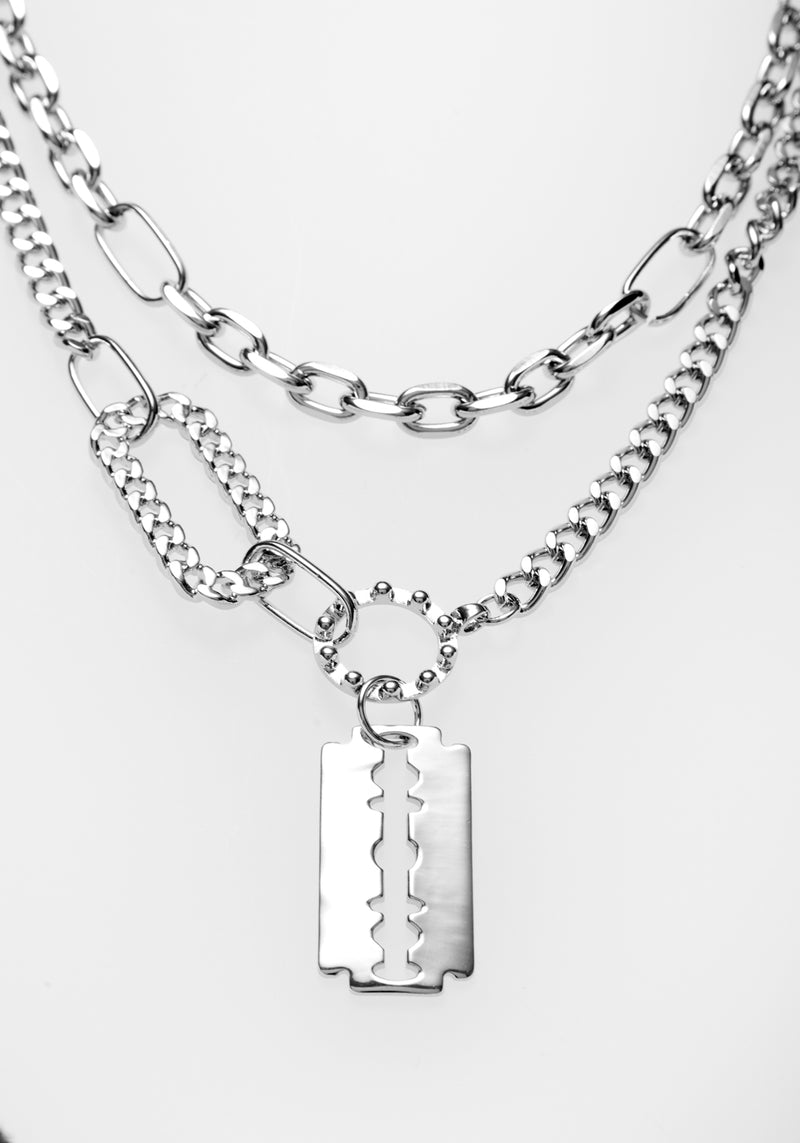 Blade Multi-Chain Necklace