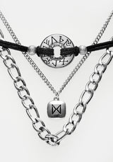 Runes Layered Necklace