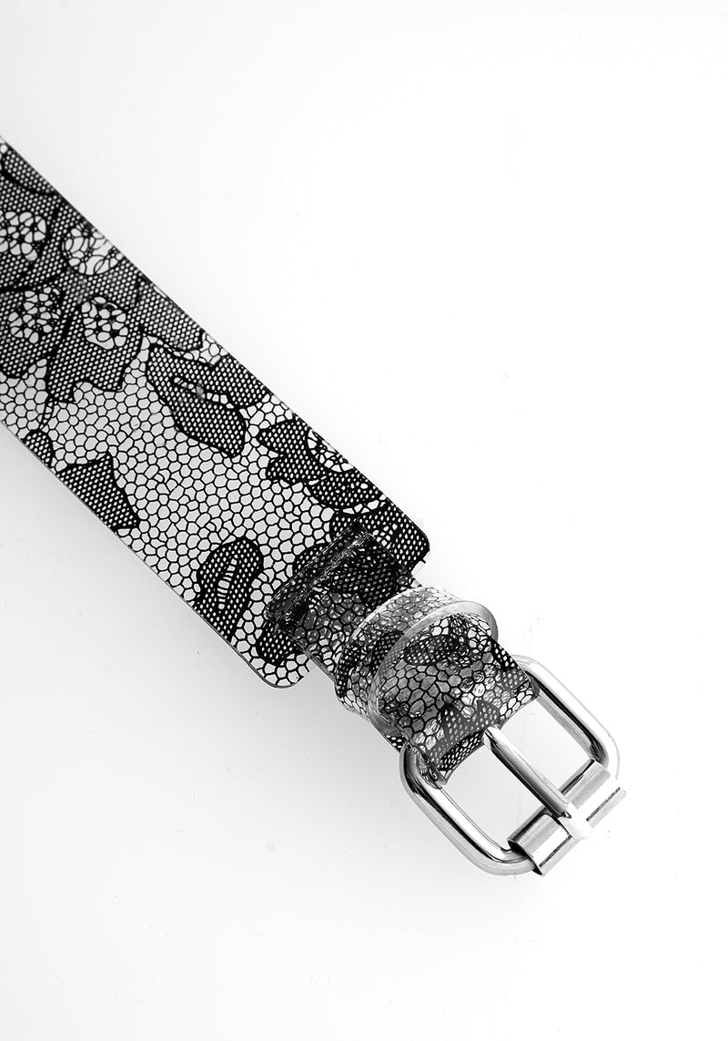 GOTHITA PU LACE CHOKER