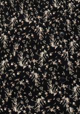 Gardenia Print Button Down Midaxi Dress