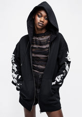 Nightshade Unisex Zip Thru Hoody
