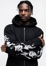 Nightshade Unisex Zip Thru Hoody