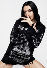 Fly Agaric Long Sleeve Cuffed Unisex Tee