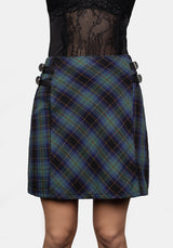 Rebel A-line Mini Skirt
