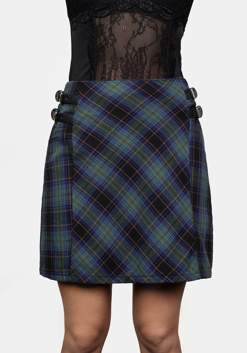 Rebel A-line Mini Skirt