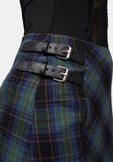 Rebel A-line Mini Skirt