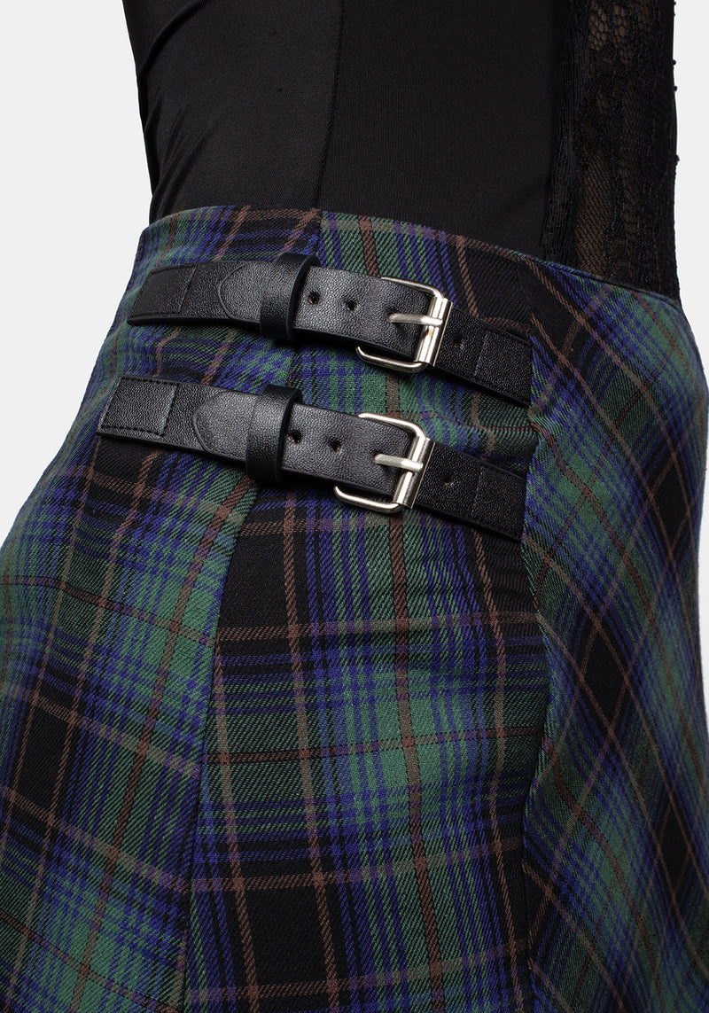 Rebel A-line Mini Skirt