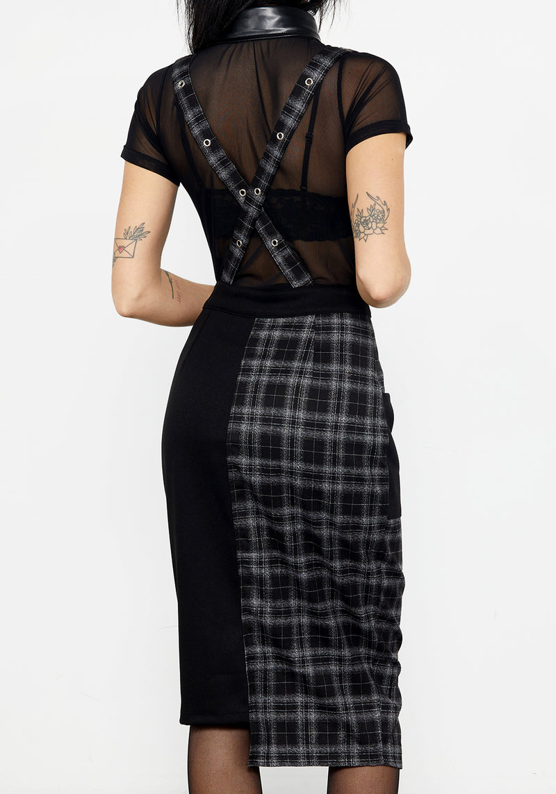 Underground Bondage Strap Pencil Skirt