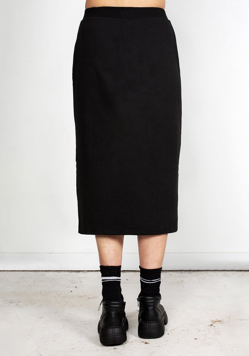 Silence Jersey Midi Skirt