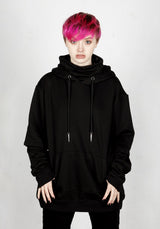 Spike Face Cowl Hoody