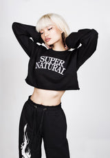 Super Natural Cropped Sweater