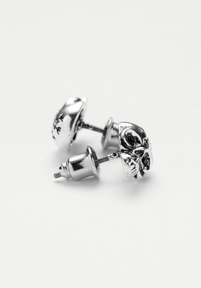 MORI SKULL STUD EARRINGS