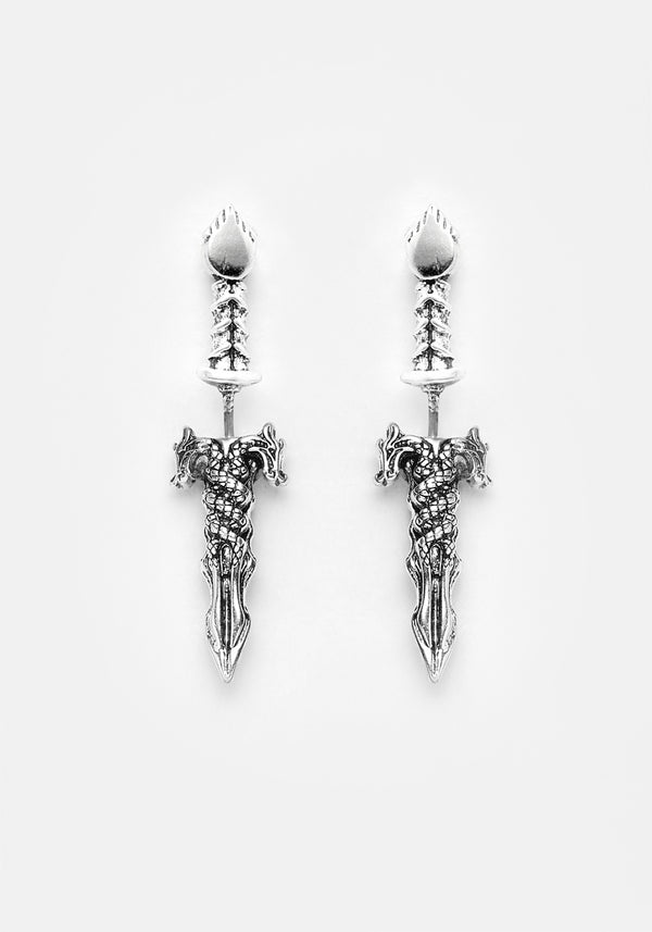 RITUAL AMETHYST SPLIT EARRINGS