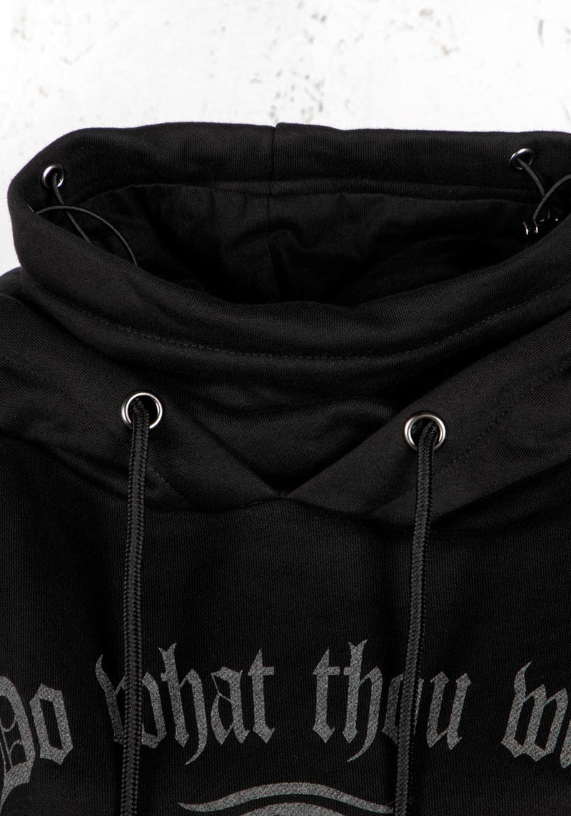 Thelema Face Cowl Hoody